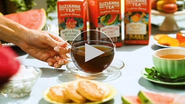Amazon.com : Luzianne Southern Blends Mint & Rose Flavored